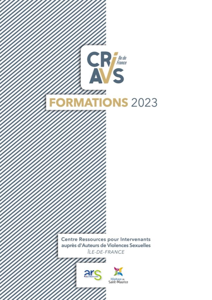 Couverture du programme des formations 2023
